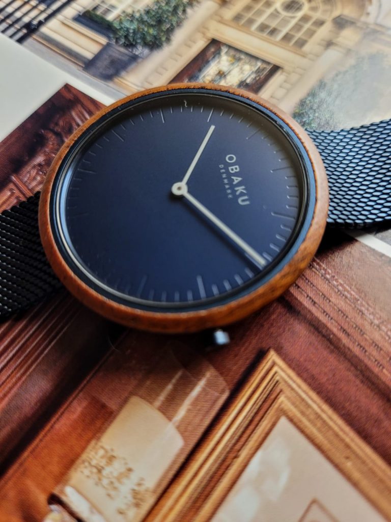 Slim watch Obaku